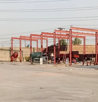 PEB Shed Fabrication for Agriculture / Plastic Molding Industries